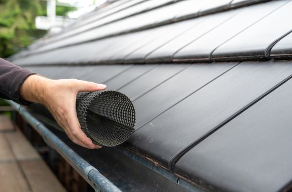 Gutter Mesh Installation in Roseville