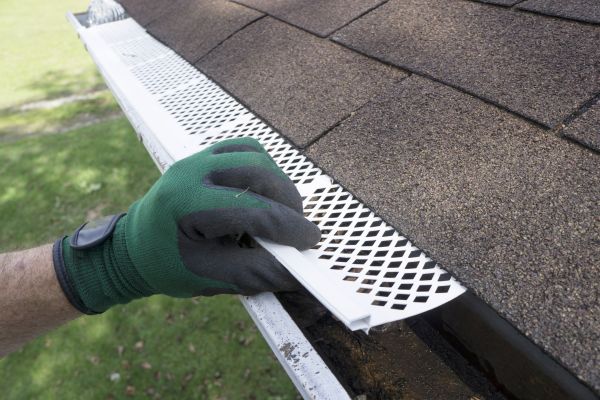 Gutter Filter Installation in Roseville